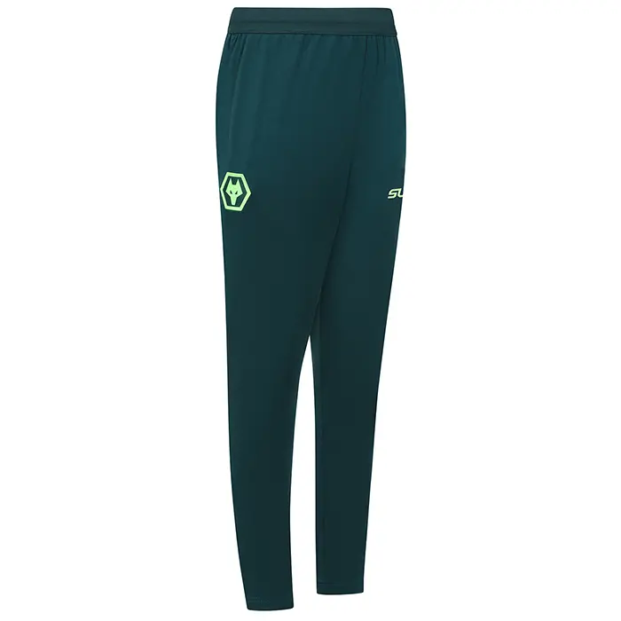 Wolverhampton Wanderers Store | Shop Official 2025-26 Away Pre Match Pant – Dark Green Wolves Gear